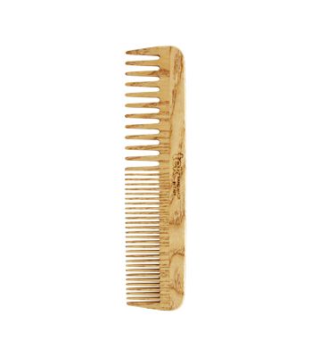 Comb with thick and wide teeth
